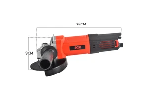 Good-quality Industrial & DIY Electric Angle Grinder with Slide Switch for Surface Conditioning and Heavy Duty Grinding