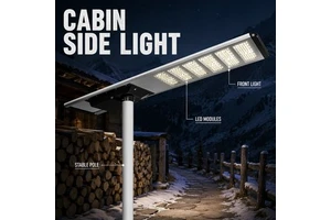 Wholesale Solar LED Road Street Lights Outdoor Waterproof 5400LM High Brightness Solar Street Light Luces Solare DC Powered