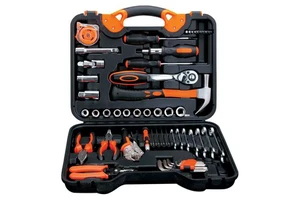 High-quality Set of 30-piece Carbon Steel Manual Tools for Household Use - Toolbox