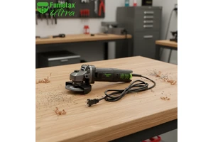 Fumetax Mini Angle Grinder Brushless Motor High Torque Metal Cutting Tool Variable Speed Grinder Corded Angle Grinder