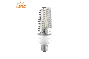 High Lumen LED Retrofit Street Light Bulb B22/E39 Base Horizontal Corn Lamp for Post Top and Shoebox Fixtures