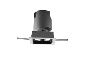 IP44 DALI 0-10V Triac Dimmable Angle Narrow Spotlights 7W 12W 20W Anti Glare Wall Washers Hotel Ceiling COB Recessed Downlight