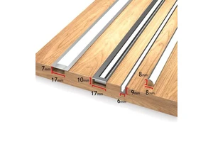 LED Cabinet Lamp Induction Strip Embedded Slotted Closet Lamp