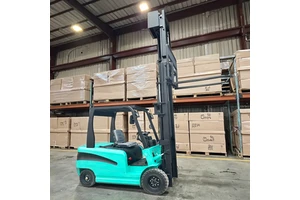Electric Forklift Truck 2 Ton CPD20 60V Lithium-Ion Battery Two-Stage Mast 3-9m Lifting Height Mini Stacker Woerkai 12 Months