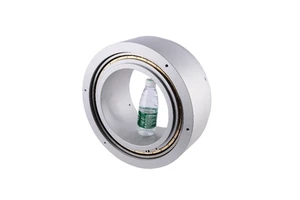 2 Channel Rotary Joint Middle Through Hole 200mm G1/8" Thread Connection 1MPa,360 Degrees Rotating slip Ring