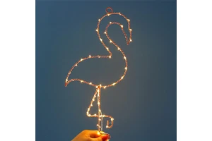 Hot Sale Simple Fashion Flamingo Night Light Wall Mounted LED Lamp for Christmas Everyday Home Decor Party Wedding Festival