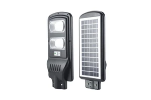 Outdoor Street Light Integrated Motion Sensor LED Lamp 100W 200W 300W All in One Solar Street Lighting Intelligent Streetlight