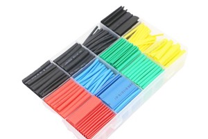 530Pcs Tubing Assortment Wire Cable Insulation Sleeving Kit Heatshrink Heat Shrink Tube Kit