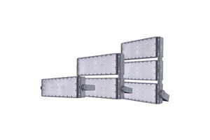 High Power 1200W Solar Flood Light with IP66 Waterproof for Stadium Parking Lot and Construction Site Outdoor Lighting