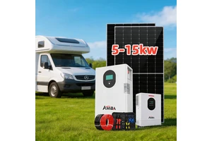 5kW 10kW 15kW Sustainable Solar Power Energy System Kit With ECO-Friendly LiFePO4 Battery For Eco-Resort And Glamping