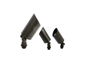 RAL-8100-BBR Cast Brass Spot Lights Antique Bronze for Outdoor Lighting Low Voltage