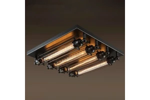 Loft Country Retro Nostalgic Restaurant Bar Corridor Aisle Industrial Style Alcatraz Wall Lamp