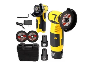 Portable Brushed Cordless Angle Grinder 3-Inch Mini Multifunctional Cutting Polishing Machine DIY Industrial Battery