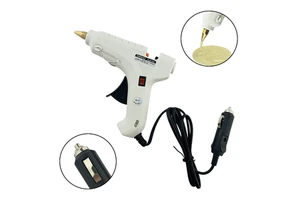 Factory Direct Sales Accept Customized Orders 100W Car-Mounted White High Temp Hot Melt Glue Gun Portable Car Hand Tools