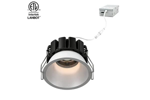 Architectural Commercial Lighting Low Profile 5CCT Recessed Ceiling Downlight Dim to Warm Tunable White ETL IC Rated Lights