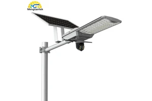 Outdoor Security Solar Street Light 4G Wifi All-in-One CCTV Camera Night Vision Motion Two-Way Audio Cloud