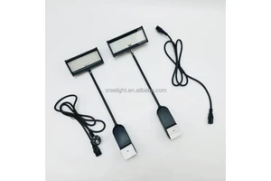 Exhibition Booth Lighting System | Linkable Long Arm Spot Lights | Series Connectable LED Lamps for Trade Shows & Expo Stands