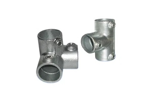 Cast Iron Key Clamp Fittings Greenhouse Key Clamp Fittings For Pipe 48mm