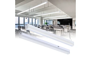 Guangdong Factory's Architectural Linear Suspension Lighting 3000-5000K LED Linear Fixture with Battery Backup Direct Source