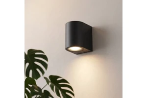 HOT Sale PC Material Promotional 7w Decorative Round Shape Home Indoor Light Outdoor Wall Mounted Modern Led Wall Lamp Lighting