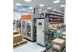 Fully Automatic Case Packer with Visual Positioning and Servo Motor High Precision Paper Packaging 8-24 Cases/Min