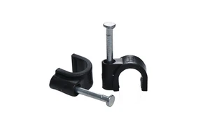 Power Cord Buckle Cable Plastic Steel Nail Wire Clip Line Card Square Cable Fixing Wire Buckle