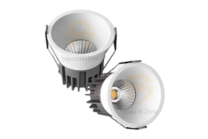 Hotel Embedded COB Down Lights 7W 10W 15W 20watt Led Downlight Chrome Reflector Fixture Ceiling Downlight Led Recessed Downlight
