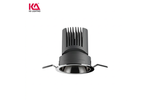 LED Downlight UGR17 IP54 25w for Commercial Lishan Recessed Aluminum Deep Glare Control COB Lighting