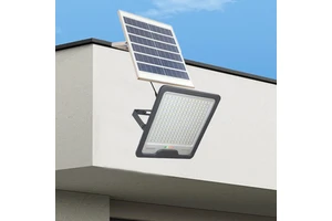 Solar Flood Light LED IP65 Waterproof ABS High Lumen 1200 Lumens Remote Control Outdoor Solar Street Light for Home Garden