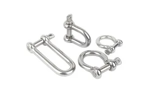 New Design Galvanized Stainless Steel Bow Shackle for Marine Rigging Lifting Japan Type