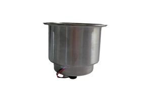 ISURE MARINE Stainless Steel LED Lighting Cup Holder for Yacht RV Versatile Convenient Marine Boat Accessory New Condition