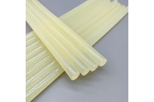 Yellowwish Hot Melt Glue Gun Silicone Bars Versatile for Bonding Foam Plastic Paper Metal Glass Wood Ceramic