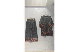 FUSION DIGITAL COORDS SET SL00247! Bohemian Style Three Quarter Sleeve Length Priced at 1749!