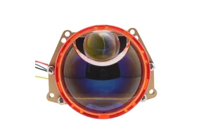 New Hot Sale 150W Dual Lamp Cup LED Lens 3-inch 12V 6000K Universal Fitment Modified Car Light Fast Start Super Bright Spotlight
