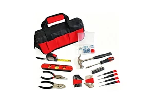 Professional 138-Piece Hand Tool Set General Household Repair Tool Kit with Portable Tool Bag for Home DIY and Maintenance