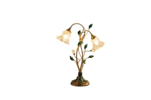 Creative Flower Shaped Decorative Desk Lamp Modern and Minimalist Art Reading Lamp American Style Bedroom Bedside Table Lamp