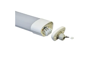 High Lumen IP65 Tri-proof Lamp 18W/36W Aluminum Openable Cover with Plastic Coating for Industrial Use