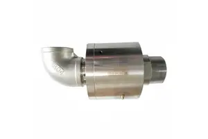 Customized Robotic Arm Rotary Union Flow Hole Size 1" 1/2" 1/4" 3/8" 3000 rpm High Speed Swivel Pneumatic Rotary Joint