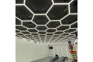 Custom Made LED Garage Light for Workshop Light Luz LED Hexagonal