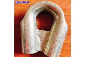 Galvanized Tube Thimble Rigging Fitting Inch Type Model TBTHIMBLE Used to Protect Wire Rope Loops Q235 Carbon Steel Stud G222