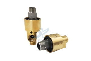 DN25 HD Series Stainless Steel Cast Rotor High Speed Water, Hydraulic Oil, and Air Rotary Union BSP Thread Connection RH