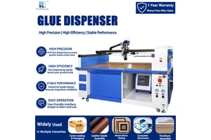 High Precision Desktop Electric Semi Automatic Rotation Ab Two Component Applicator Cold Hot Melt Cnc Glue Dispenser Machine