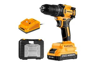 WORKSITE 21V Cordless Electric Hammer Drill 4800RPM Input Power Rotary Hammer Drilling Chiseling Tool for MAK 21V Battery