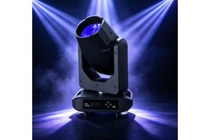 Moving Head Light LQE HID Beam Light 360W DJ Disco 3 Beam Angle DMX512 Sound-Activated Stage Lighting