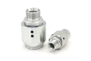 FEIMAN New Carbon Steel Hose Fittings Swivel Joints 1/4"-2" -30C to +110C 30MPa High Pressure Hydraulic Rotary Coupling