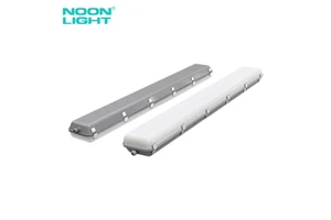 IP66 LED Tri Proof Light 4FT Waterproof Vapor Tight Fixture for Warehouse Factory Parking Lot and Tunnel Lighting