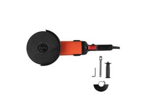 High-Speed 7\" Electric Angle Grinder 13Amps 8500RPM Power Tool 270 Degrees Adjustable Dust Corded 8500RPM High Angle Grinders
