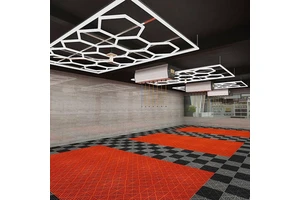 Whosale Price Light Ceiling Hexagon Ceiling Light Hair Dresser Studio Detailing Light
