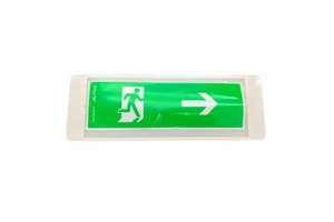 Kros Emergency Lamp Wall Or Recessed Ip42 120lm 1H Autonomy With Direction Indicators Led Light Source