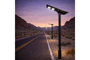 Reliable All In One Solar Street Light For Community Road Park Walkway And Residential Area Lighting